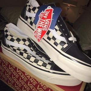 Vans Old skool platform sneakers in checkerboard